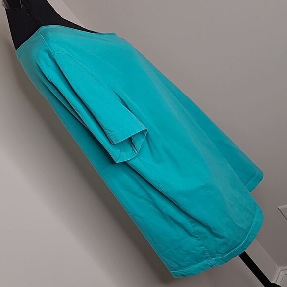 Women Within sz L 100% cotton  v necked t-shirt - Picture 2 of 8